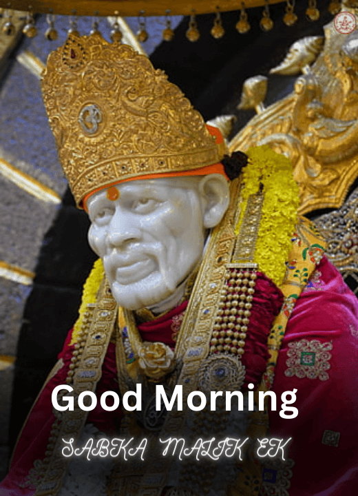 Beautiful Sai Baba Good Morning Images HD Wallpaper Download