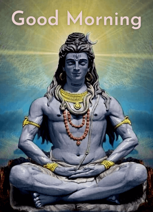 God Shiva good morning image
