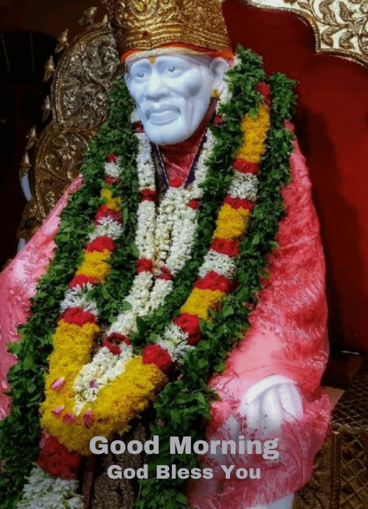 Good Morning Happy Sai Baba Picture Download Free