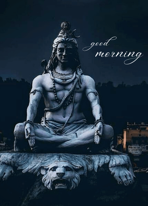 Good Morning Lord Shiva Images Wishes Pic for Whatsapp