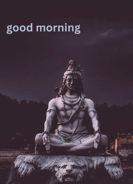Good morning shiva image