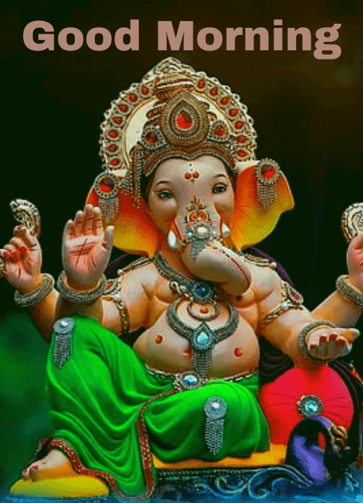 good morning Ganesha HD photos