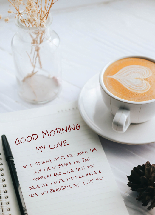 good morning coffee image to my love