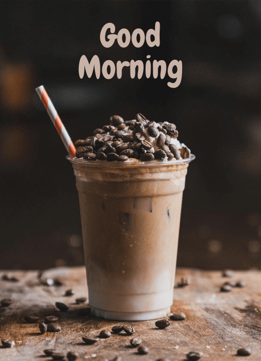 good morning images with coffee mug