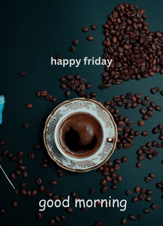 good morning happy friday coffee images