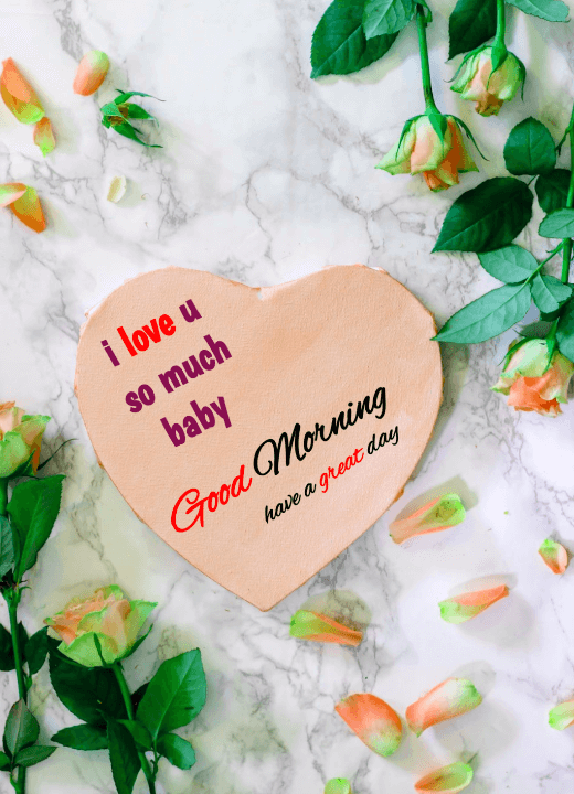 good morning s letter love images
