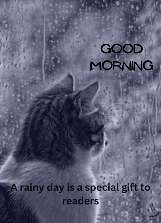 rainy day images good morning
