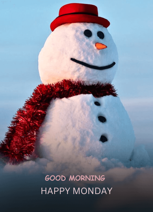 good morning happy monday winter images