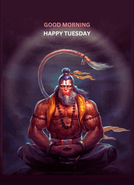 good morning happy tuesday hanuman ji images