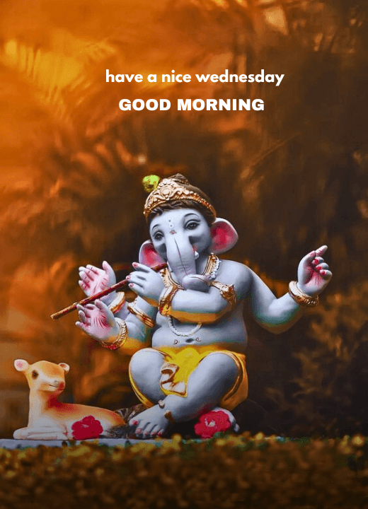 good morning happy wednesday lord ganesh images