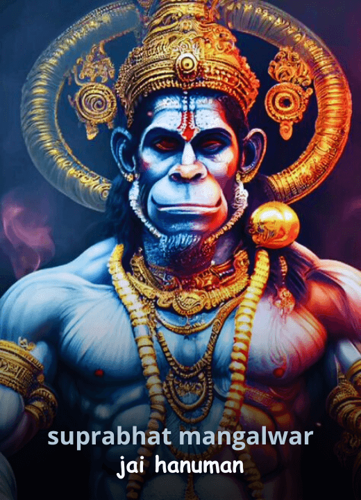 Good Morning Suprabhat Mangalwar Hanuman Image Download