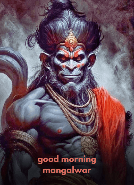 Hanuman Good Morning Mangalwar Image Download Free