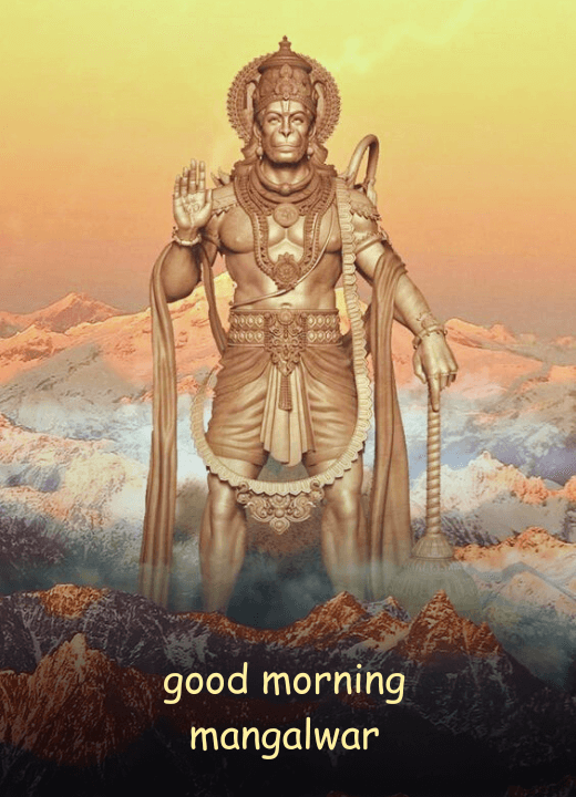 Hanuman Ji Mangalwar Good Morning Images 2023 HD Download