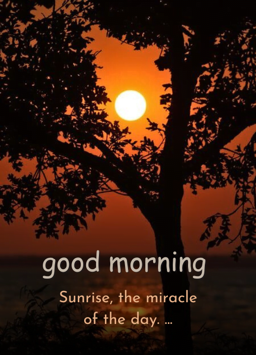 good morning sunrise images with quotes