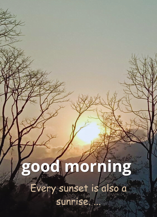 good morning sunrise nature images free download