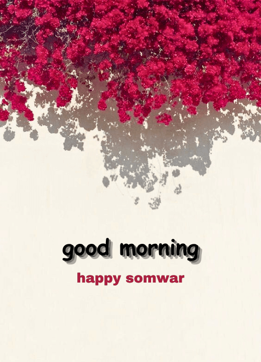 happy somwar good morning images