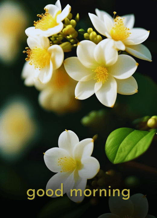 jasmine flower good morning jasmine images