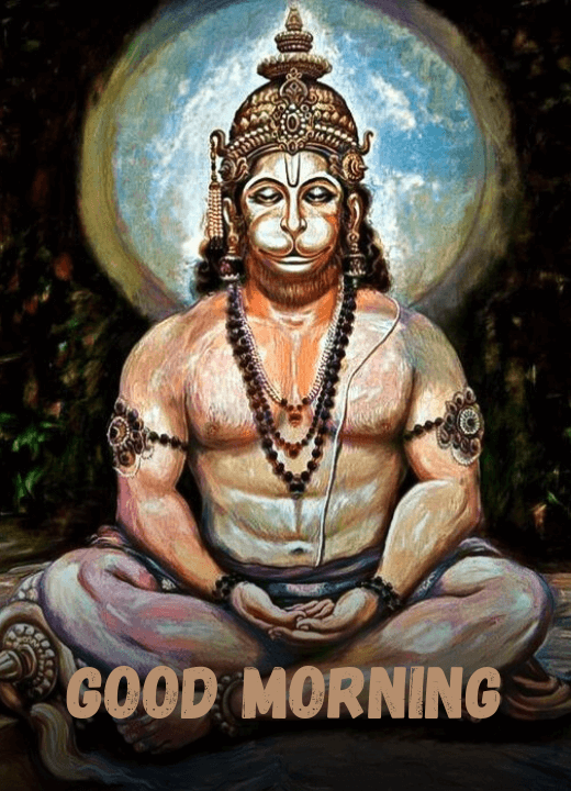 Good Morning Shri Hanuman Blessings Image Download Whatsapp