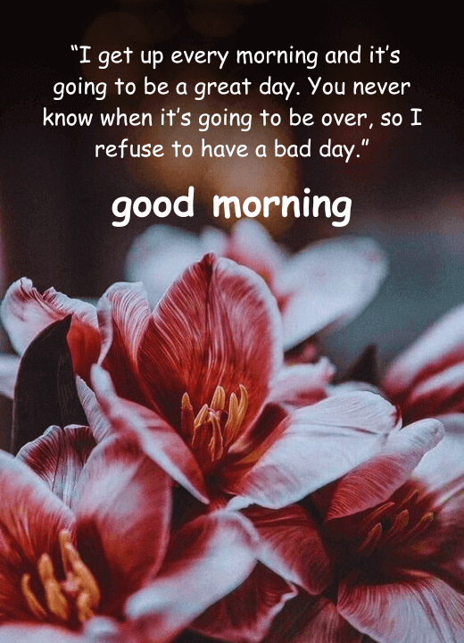 good morning wishes with flowers and quotes