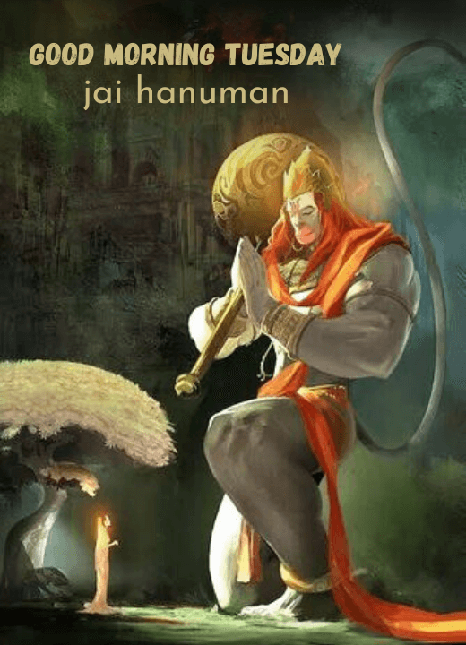 jai hanuman good morning tuesday images in hindi