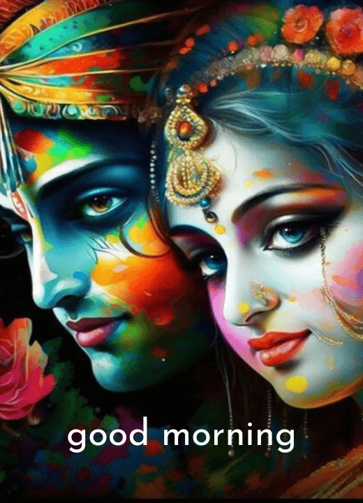 radha krishna images good morning download