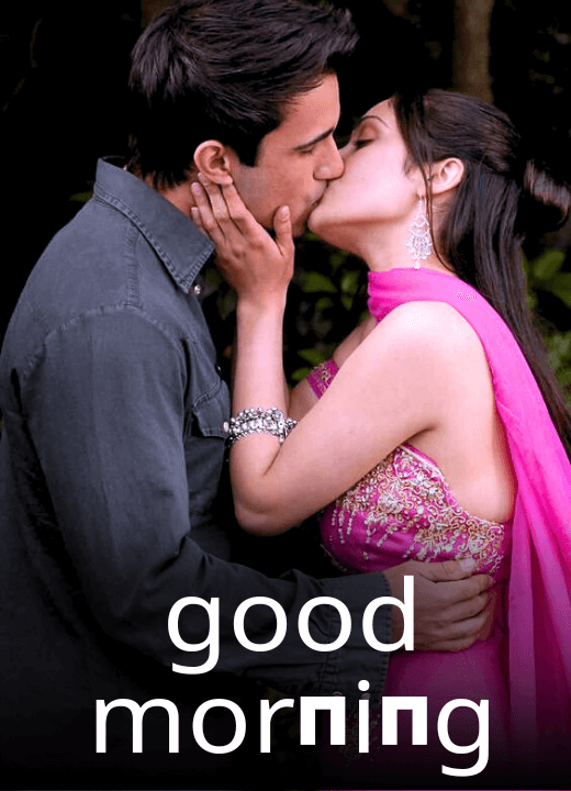 good morning couple kiss images