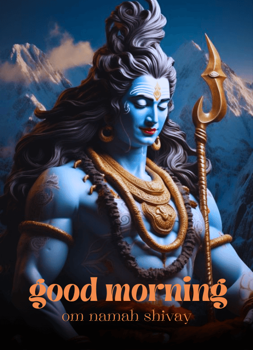good morning images with om namah shivaya