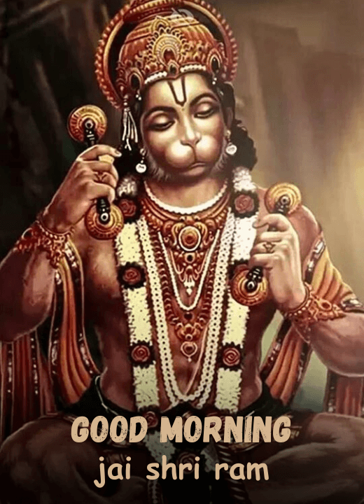 jai shree hanuman good morning images